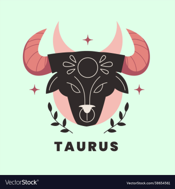 zodiac sign flat design