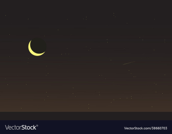 starry night sky template