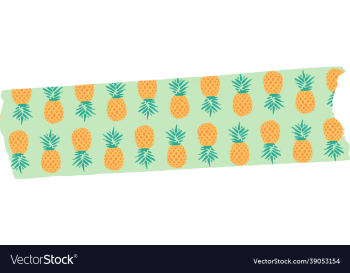 pineapple washi tape free