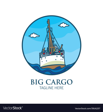 big ship logo design