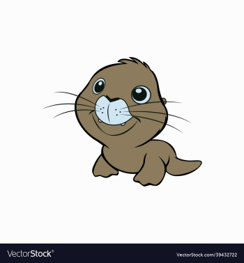 cute little seal animal