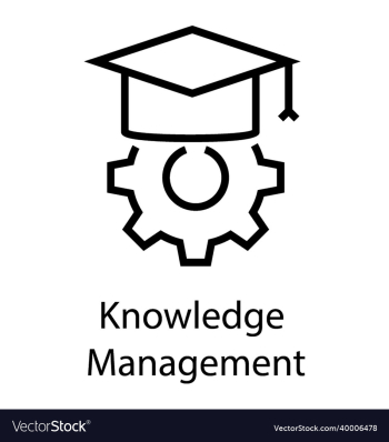 knowledge line icon education learning