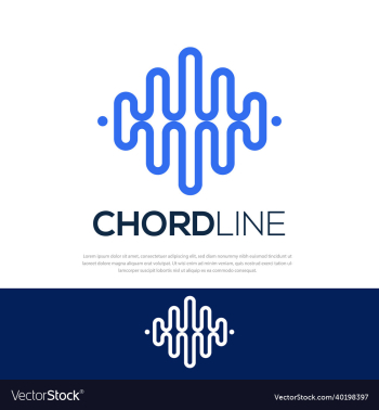 blue chord line logo