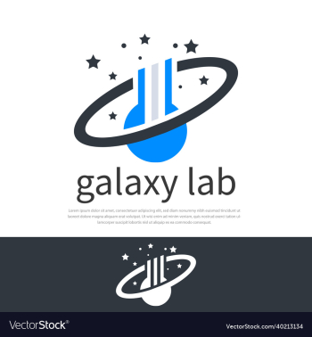 logo lab galaxy star iconsymbol