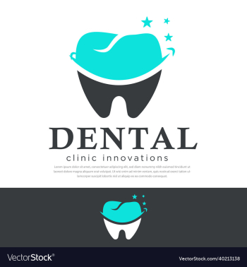 dental clinic logo smile abstract design