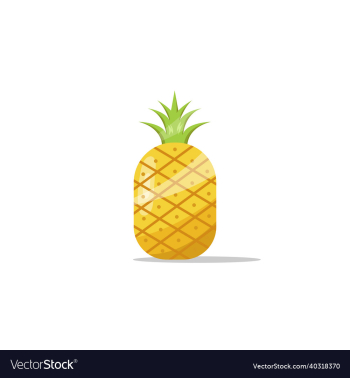 cartoon pineapple fruit