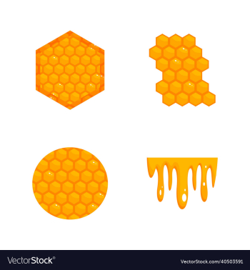 yellow honey set collection