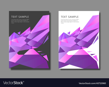 triangle abstract shapes background cover