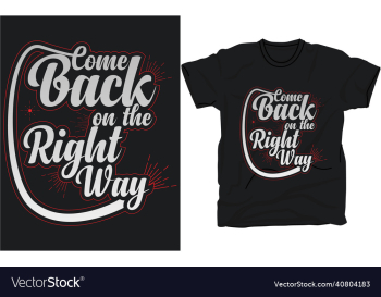 typography t-shirt template
