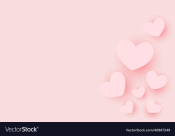 realistic cute valentines day background