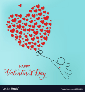 happy valentines day greeting card holiday