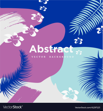 tropical abstract styled background