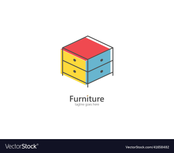 furniture logos wardrobe icon design