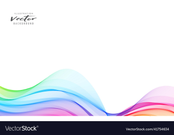 background with wavy colored lines