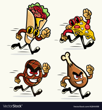 fast food character collection
