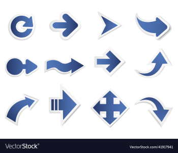 different shapes arrow