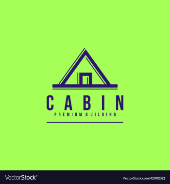 wooden cabin or cottage or log or lodge modern