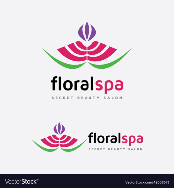 floral spa logo