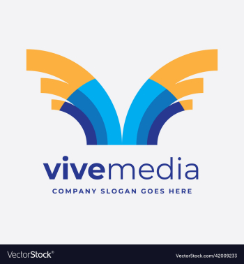 events media - v letter logo