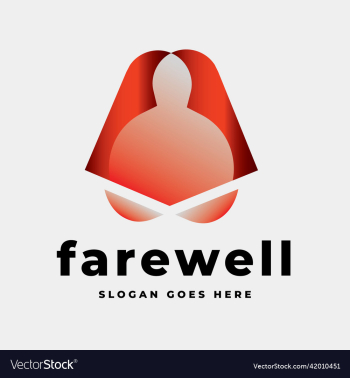 farewell bell logo template