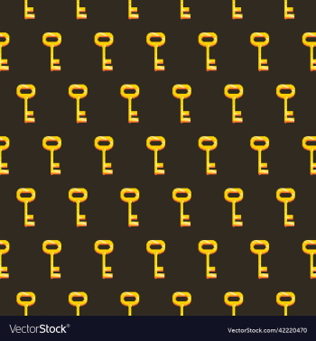 pattern of gold metal antique lock keys