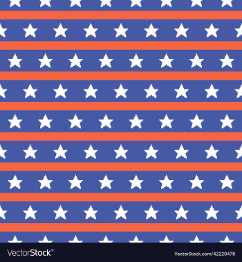 horizontal pattern in the style of the usa flag
