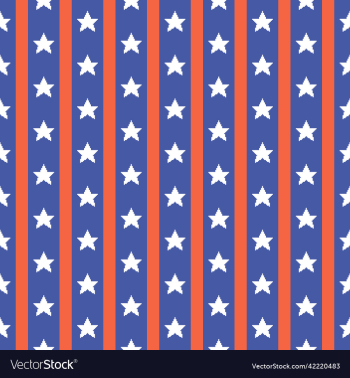 vertical pattern in the style of the usa flag