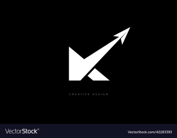 letter branding k elegant logo concept