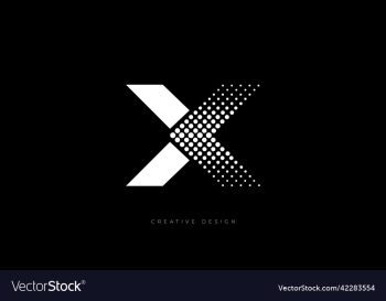 letter design x unique branding concept