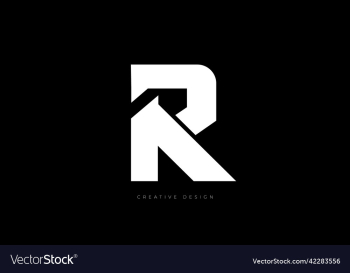 letter logo r branding concept