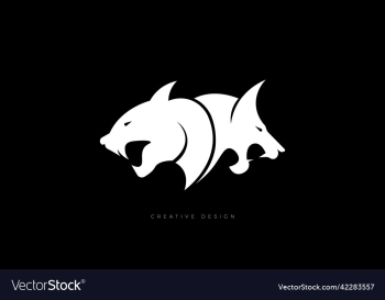 lion vs panther branding logo