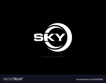 sky creative branding icon design
