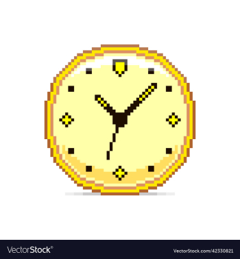 round mechanical yellow or golden watch face