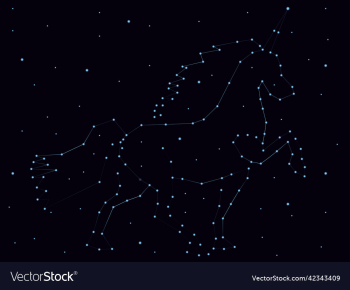unicorn constellation starry space