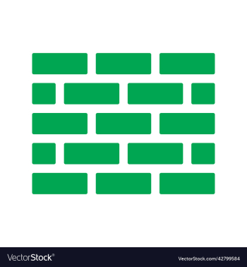 green wall icon or logo