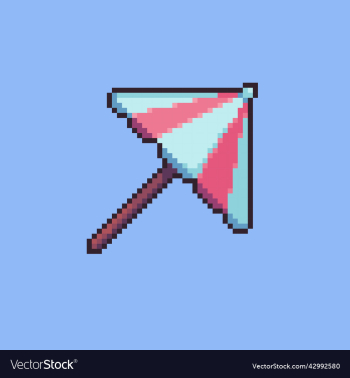 pixel art umbrella design