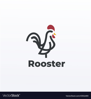 rooster logo design