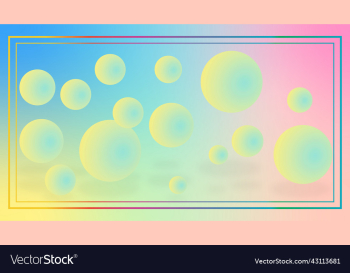 candy background with bubbles