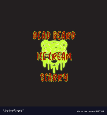 beard dead ice cream scarry