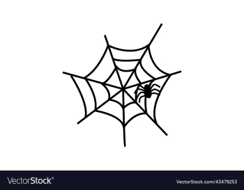 spider web halloween element