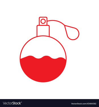red perfume bottle icon