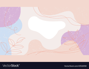 floral nature cover with copy space