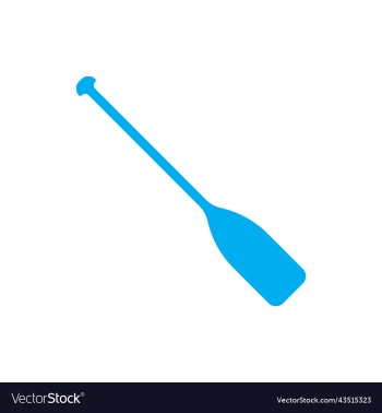 blue paddle icon