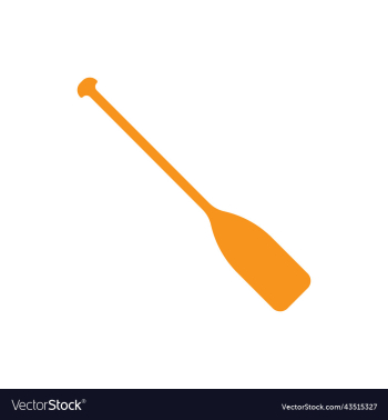 orange paddle icon