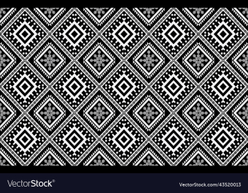 oriental ethnic geometry ikat seamless pattern