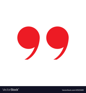 red quotation mark icon