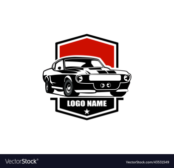 american muscle car logo