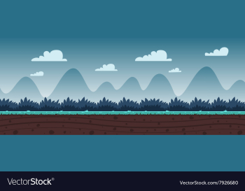 					Cartoon Game Background vector image														