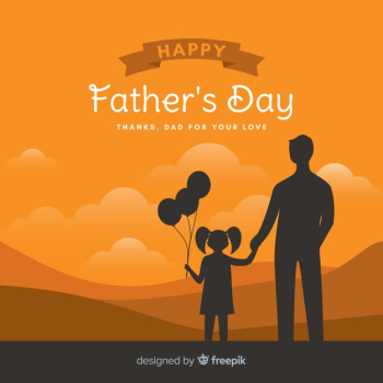 Happy father's day Free Vector