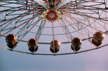 Low-angle Photography of Amusement Ride